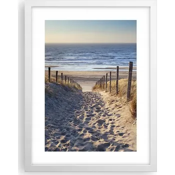 Obraz Obraz plakát v bílém rámu do obýváku 30x40 krajina plakáty na zeď