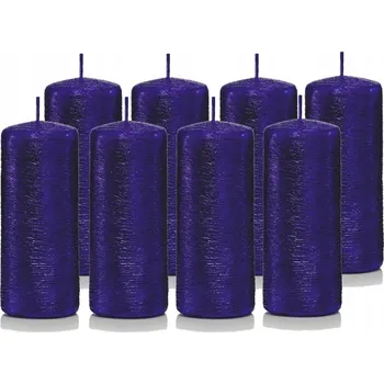 Svíčka Tradiční parafinová svíčka bez vůně Drobo 8 ks