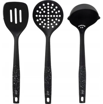 Sada kuchyňského náčiní KUCHYŇSKÉ NÁČINÍ SADA POMŮCEK NA VAŘENÍ 3 ks PLASTOVÉ