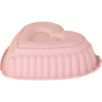 Nádoba na pečení La Cucina Silikonová forma na bábovku, růžová