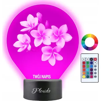 Lampička Plexido vícebarevná Noční lampa