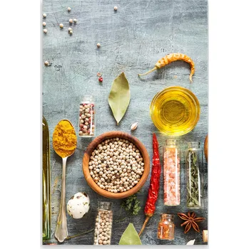 Kuchyňské prkénko Skleněná Ochranná Deska a Krájecí Prkénko | Indukce, Sporák ds-0153