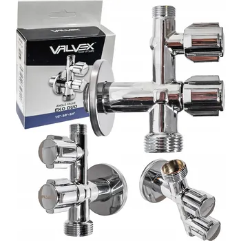 Instalatérský materiál Valvex 1482090 Kombinovaný vodní ventil 1/2" x 3/4" x 3/8"