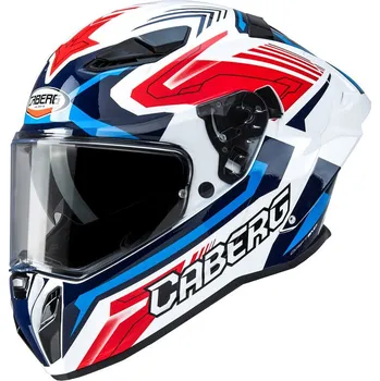 Helma na motorku Caberg Drift Evo II Jarama white/red/blue vel.S