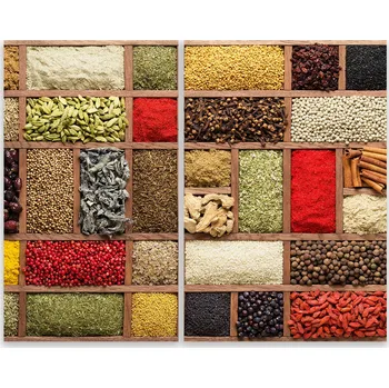 Kuchyňské prkénko Skleněná Ochranná Deska a Krájecí Prkénko | Indukce, Sporák ds-0567