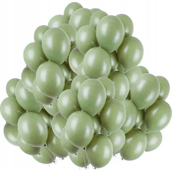 Balónek SADA VELKÝCH OLIVOVĚ ZELEŇ BALÓNKŮ 30,5 cm 50 Ks