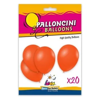 Balónek Latexové Italské balónky 26 cm oranžové 20 ks