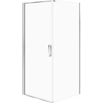 CERSANIT MODUO čtvercový sprchový kout 80x80 cm chrom, čiré sklo S601-479