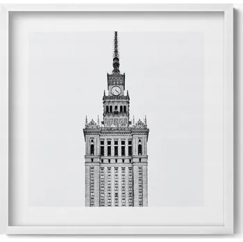 Obraz Obraz v rámu na zeď Palác Kultury a Vědy Varšava 50x50 cm