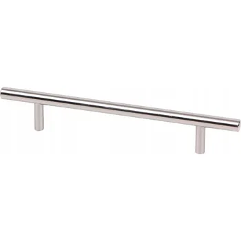 Nábytkové kování NÁBYTKOVÁ ÚCHYTKA RELINGOVÁ, NA SKŘÍŇKU ZÁSUVKY, TYČOVÁ 224 MM 22,4 CM, Inox (Nerez)