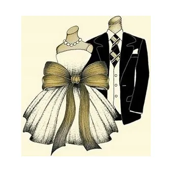 Papírový ubrousek Papírový ubrousek čtvercový 33 cm x 33 cm