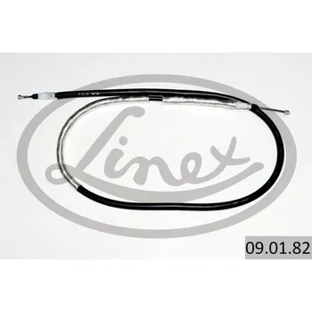 Lanko parkovací brzdy Tažné lanko, parkovací brzda LINEX 09.01.82