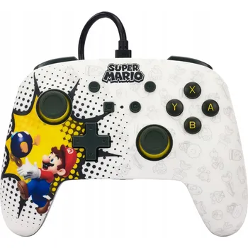 Herní ovladač Drátový ovladač pro konzoli Nintendo Switch, vícebarevný