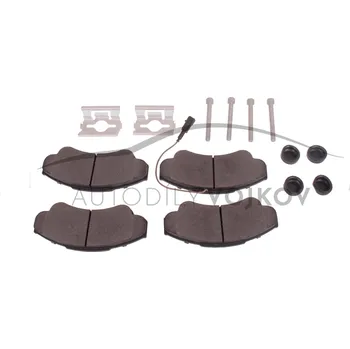 Brzdová destička Brzdové destičky přední pro 16 kola Peugeot Boxer 2002 - 2006