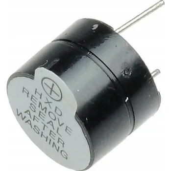 MINI BZUČÁK PIŠŤALKA 12V 85dB 12x9mm