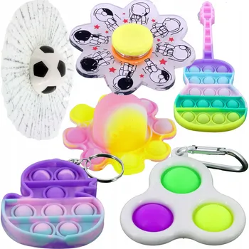 POP IT 6x POP IT FIDGET ANIME PUSH BUBBLE Samolepka