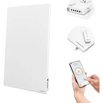 Přímotop Infrazářič Kril & Blohm 500 W bílý 850 x 600 x 150 mm