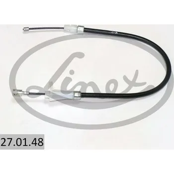 Lanko parkovací brzdy Tažné lanko, parkovací brzda LINEX 27.01.48