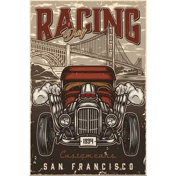 Obraz Cedule Racing - San Francisco