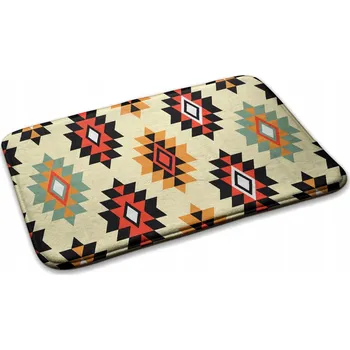 Koberec Dekorativní kobereček do obývacího pokoje, geometrický vzor, 75x45 cm