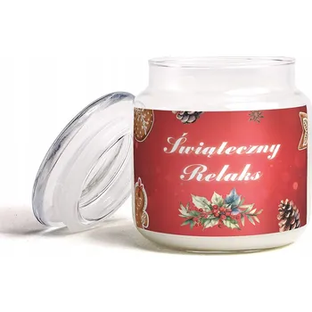 Svíčka Vonná parafínová svíčka Vánoční radost Prezentonauci