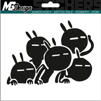 Samolepicí dekorace na vozidlo SAMOLEPKA na auto - MOTIV PŘÍŠERY - 15x20 cm