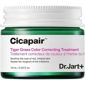 Pleťový krém Dr.Jart+ Cicapair Tiger Grass Color Correcting Treatment intenzivní krém redukující začervenání pleti