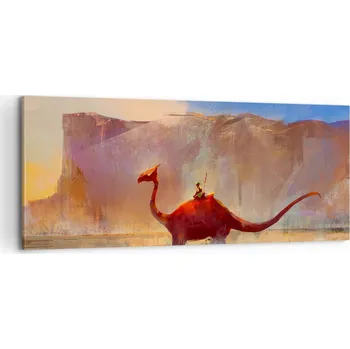 Obraz Foto obraz na plátně 100x40 abstrakce do obýváku ložnice na zeď velký