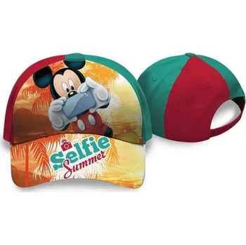 Kšiltovka CHLAPECKÁ KŠILTOVKA MICKEY MOUSE zelená 52