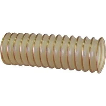 Ventilační potrubí HADICE FLEXADUR PU-4H ABR AS O - Antistatická hadice pro vysoce abrazivní materiály, (-40/+100°C), průměr 125 mm