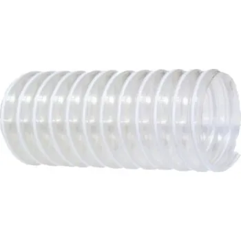 Ventilační potrubí HADICE FLEXADUR PU-2N AE O - 125/134 mm - Hadice na odsávání abrazivních materiálů odolná vlhkosti, -40/+100°C