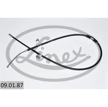 Lanko parkovací brzdy Tažné lanko, parkovací brzda LINEX 09.01.87
