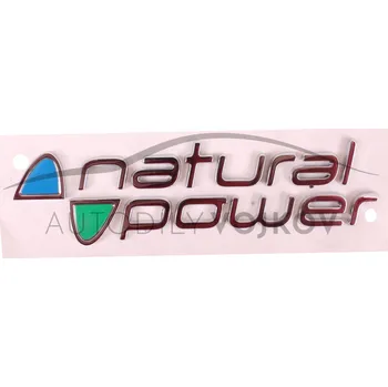 Znak automobilu Nápis natural power Citroen Nemo