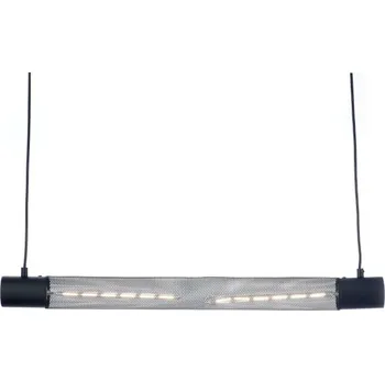 ACA Lighting závěsné svítidlo 2XE27 černá kov 72X6XH120CM ALCATRAZ OD602P72BK