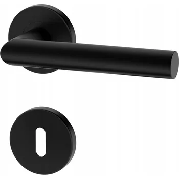 Dveřní kování Interiérová klika Ergoline Štítek s otvorem pro klíč