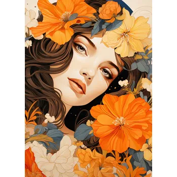 Plakát Plakát Květinová esence bez rámu 39,5 x 55 cm