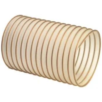 Ventilační potrubí HADICE STREETMASTER PU KKS - stlačitelná hadice pro zametací vozy - černá, průměr 200 mm