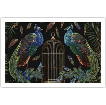 Obraz Obraz plakát do obýváku ložnice 91x61 abstrakce foto na zeď bez rámu