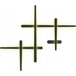 DESIGNOVÁ LED LAMPA NA ZEĎ MODERNÍ SVÍCEN 5v1 NASTAVITELNÁ RAMENA 30W