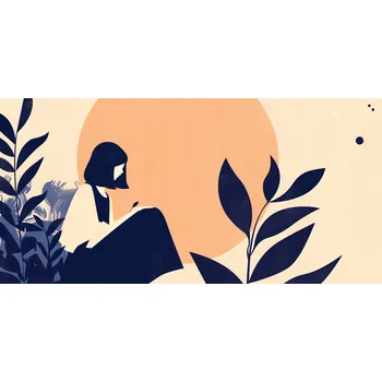 Plakát Plakát 91,3x44,5 cm Kontemplace