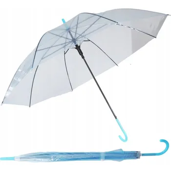 Přenosný skládací deštník PrzydaSie, modrý