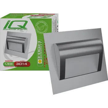 Nástěnné svítidlo Schodišťové svítidlo 1,5W 12V teplá bílá, chrom - VELKOOBCHOD