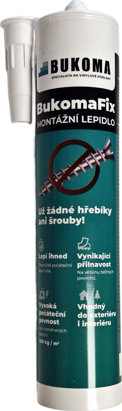 Montážní lepidlo BUKOMA FIX, 290 ml