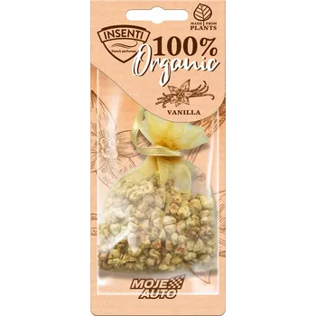 Vůně do auta MOJE AUTO - INSENTI ORGANIC VŮNĚ VANILKA
