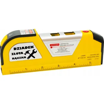 Vodováha Laserová vodováha s metrem – SKVĚLÝ TIP NA DÁREK pro dědečka k Vánocům