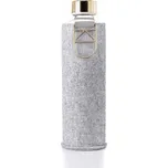 Láhev na pití Equa Mismatch Gold 750 ml s plstěným obalem