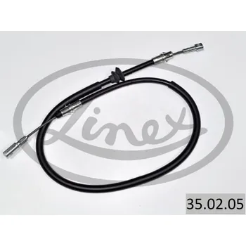 Lanko parkovací brzdy Tažné lanko, parkovací brzda LINEX 35.02.05