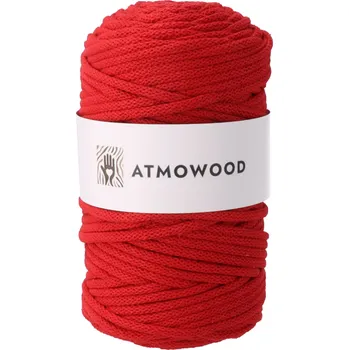 Příze příze 5 mm - červená