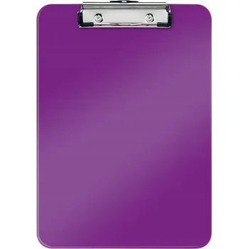 Desky s klipem A4 Leitz amarantové (fialovo-červené)