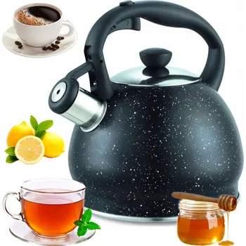 Varná konvice Tradiční ocelová Konvice Koko 1,8 l černá